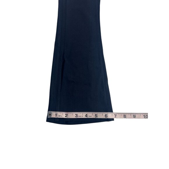 Adidas Vented Leggins Flare Legs Pants Girls Size XS (6/6X) Black NEW - Picture 10 of 13